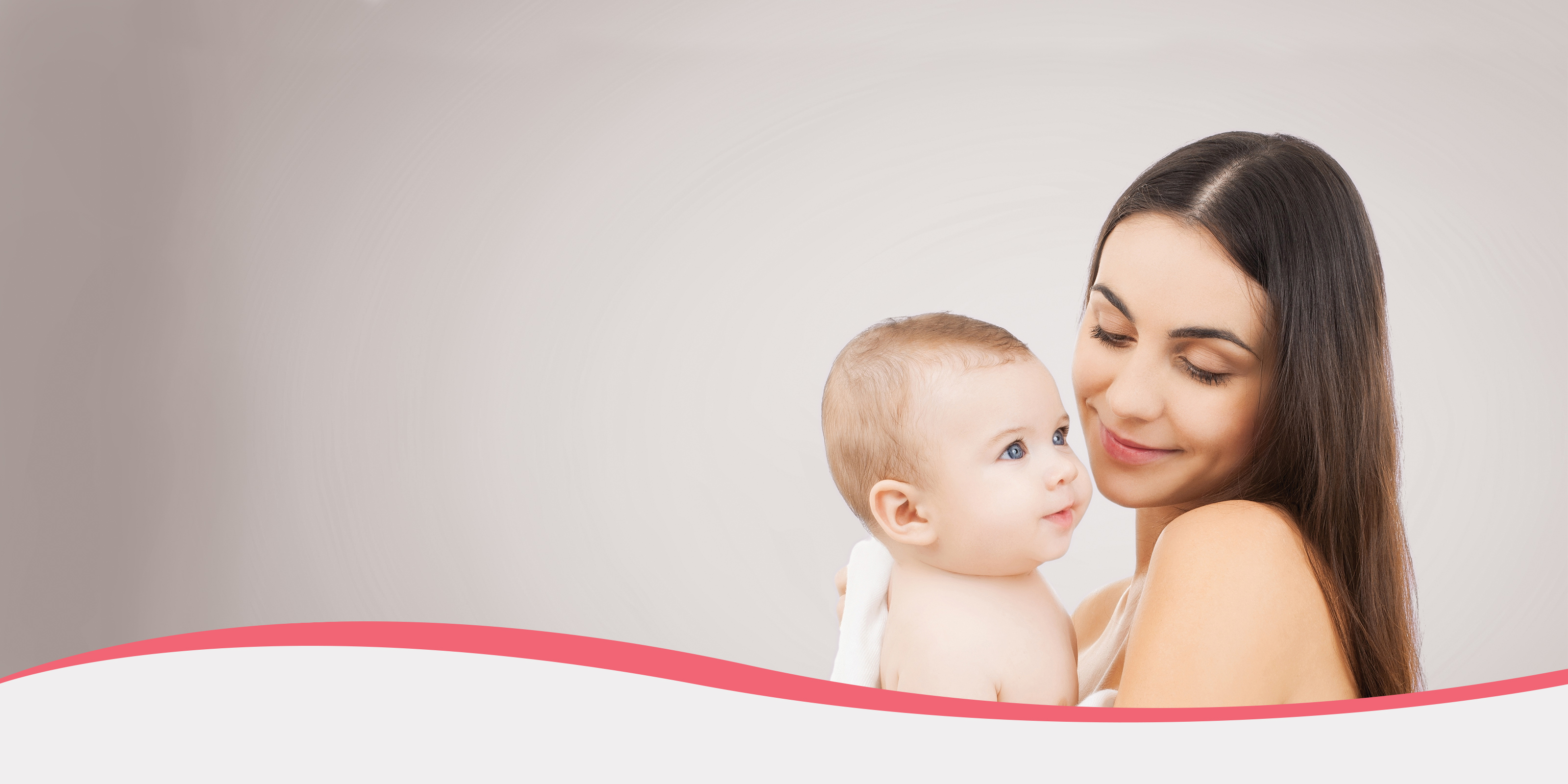 woman with infant.