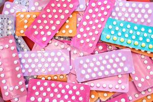 colorful birth control
